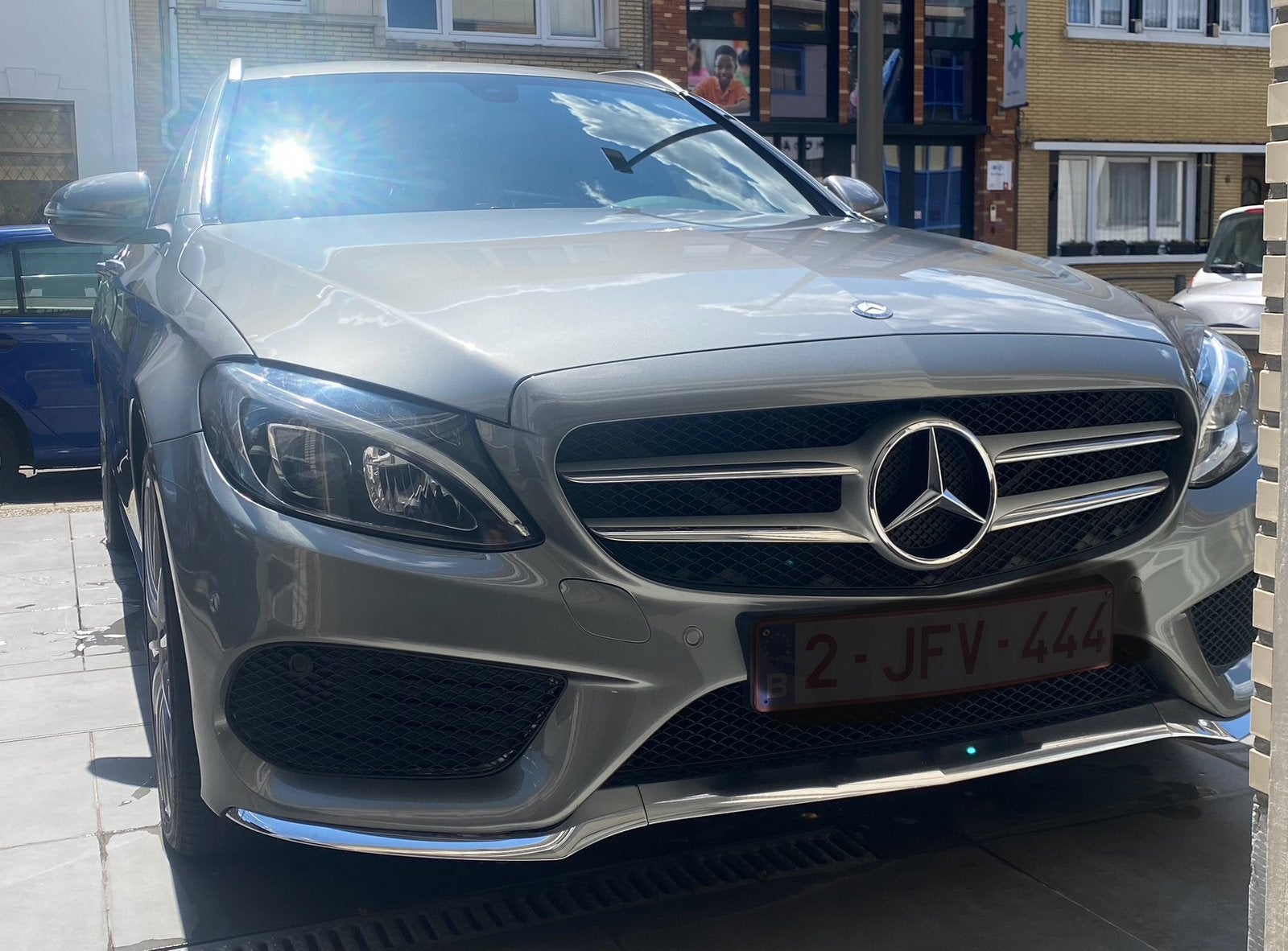 Mercedes Classe C 220CDI 170ch AMG, Cuir, Argent ou Gris, Achat, Euro 6