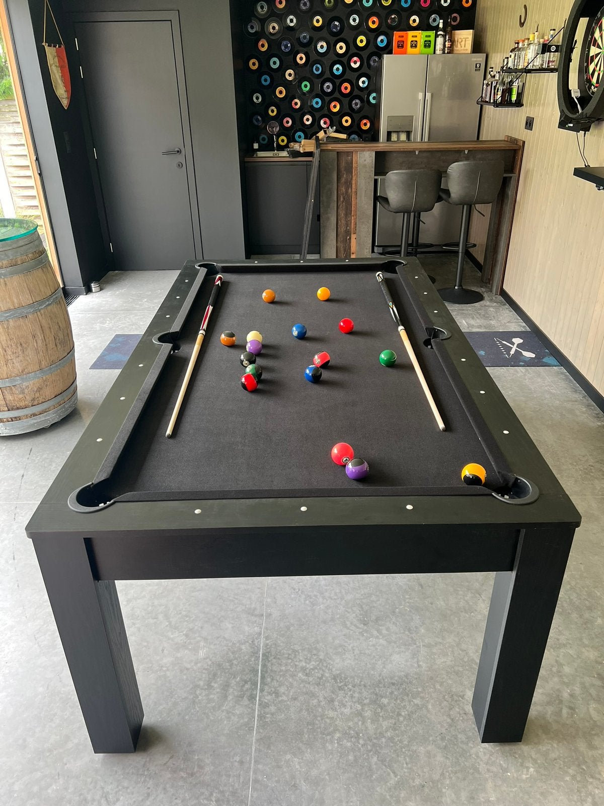 Table de billard convertible, Enlèvement, Comme neuf, Table de billard