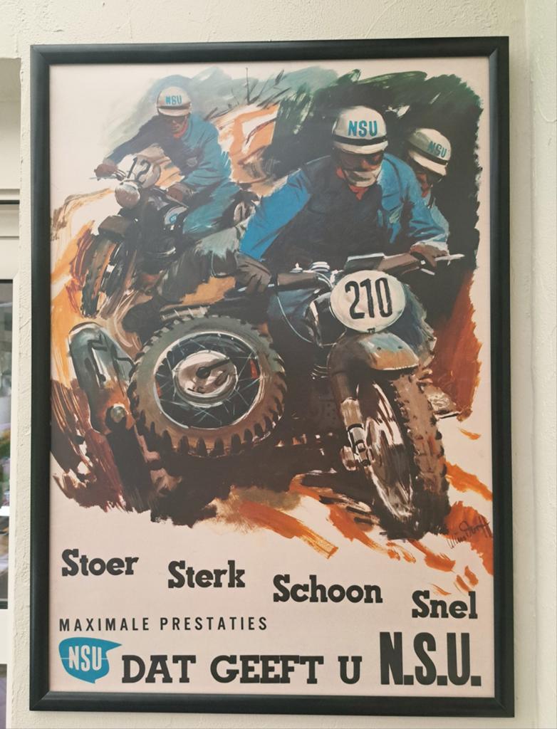 Affiches publicitaires NSU Max Supermax Maxi A1/A0 repro, Enlèvement ou Envoi, Neuf
