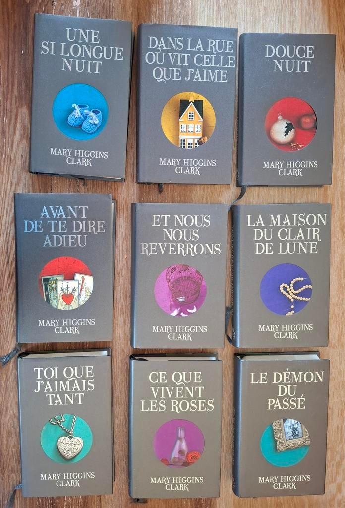 Lot 9 livres Mary Higgins Clark, Boeken, Ophalen of Verzenden, Zo goed als nieuw