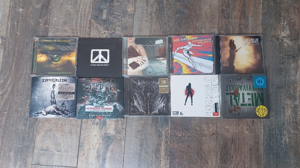 Lot de CD metal, Enlèvement ou Envoi, Utilisé
