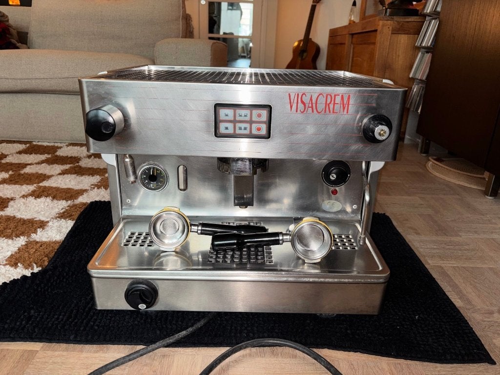 Visacrem Nera 1-groeps espressomachine - restauratieproject, Ophalen, Gebruikt, Koffie en Espresso