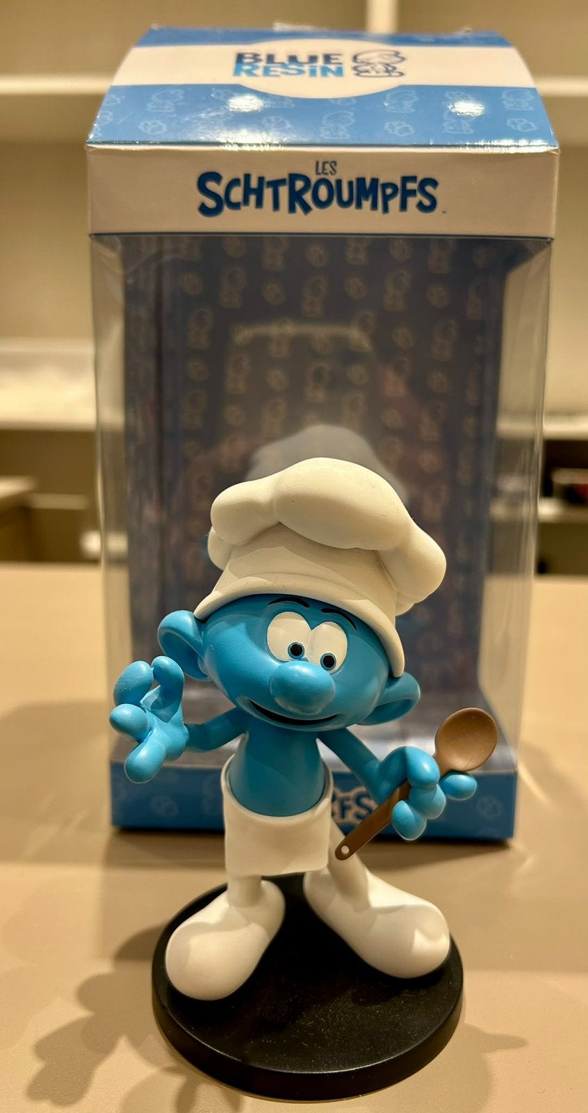 Smurfen beeld koksmurf origineel NEW, Ophalen of Verzenden, Nieuw