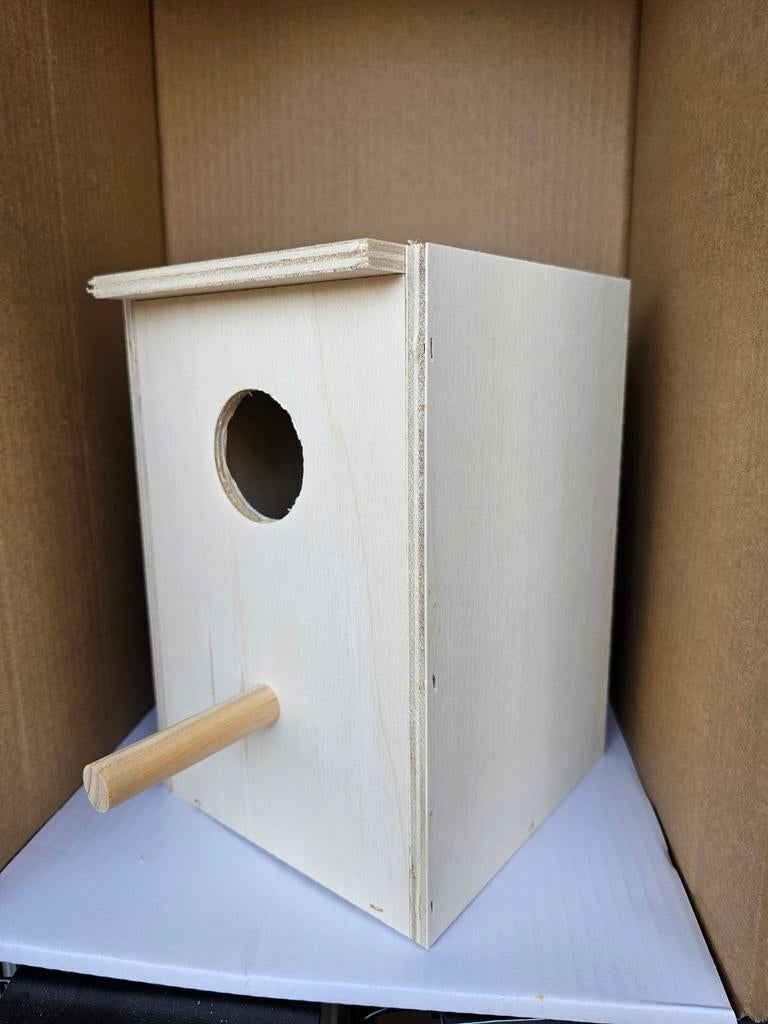 Nichoir pour tourtereaux vertical PxLxH 16x16x24 cm, Animaux & Accessoires, Enlèvement
