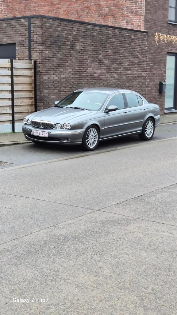 Jaguar x-type 2l, Auto's, Jaguar, Particulier, X-Type, Euro 4, 5 deurs, Handgeschakeld, Zwart, Leder, Dealer onderhouden, Onderhoudsboekje