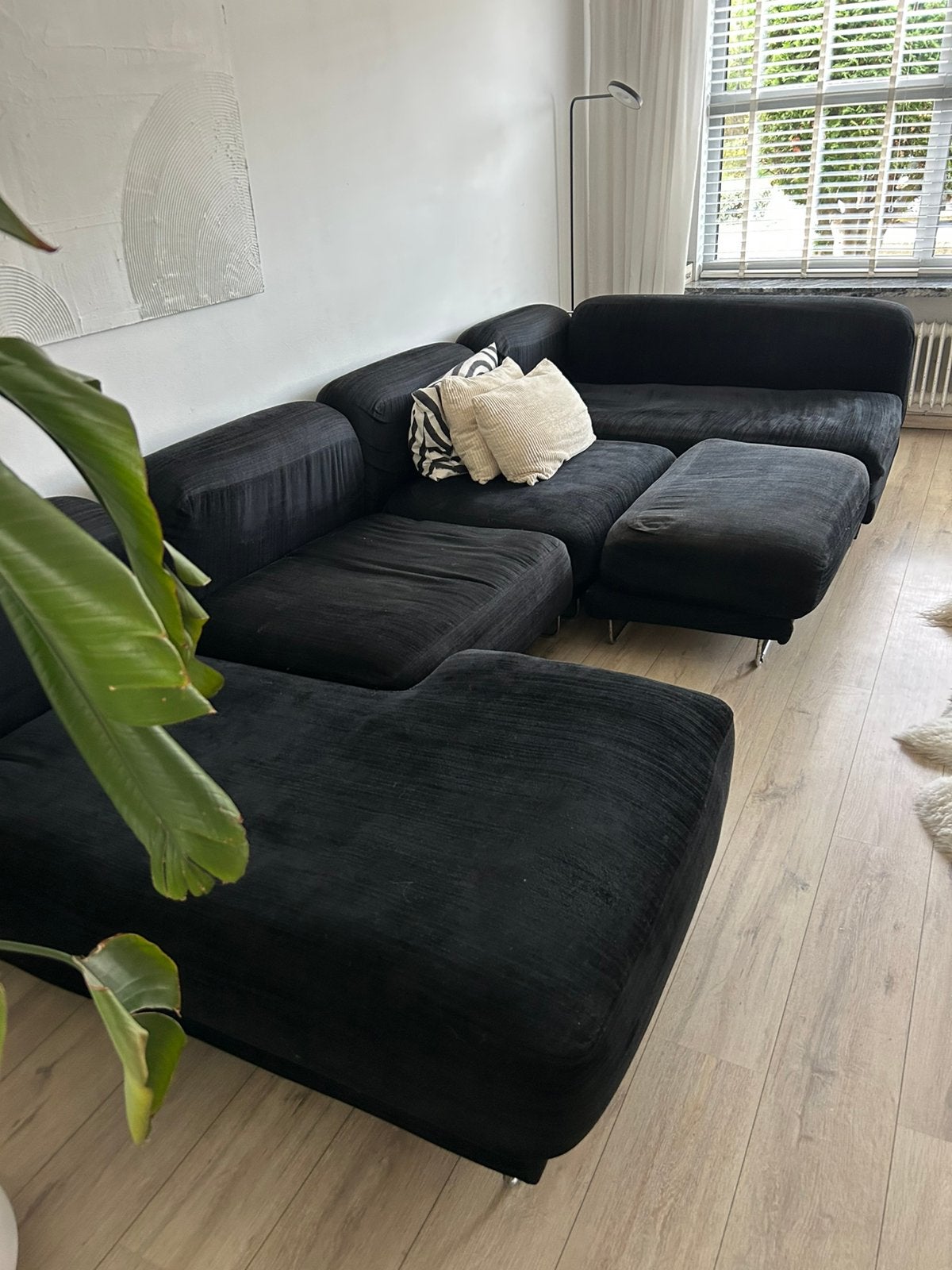 Salon/Zetel, Ophalen, Gebruikt, Stof, Modern