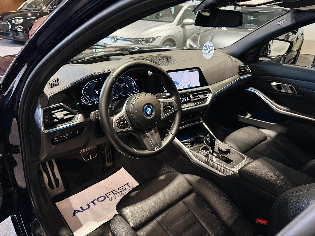 BMW 330e Touring M-Sport PRO Bleu Tanzanite - Garantie, Cuir, 215 kW, Achat, Euro 6