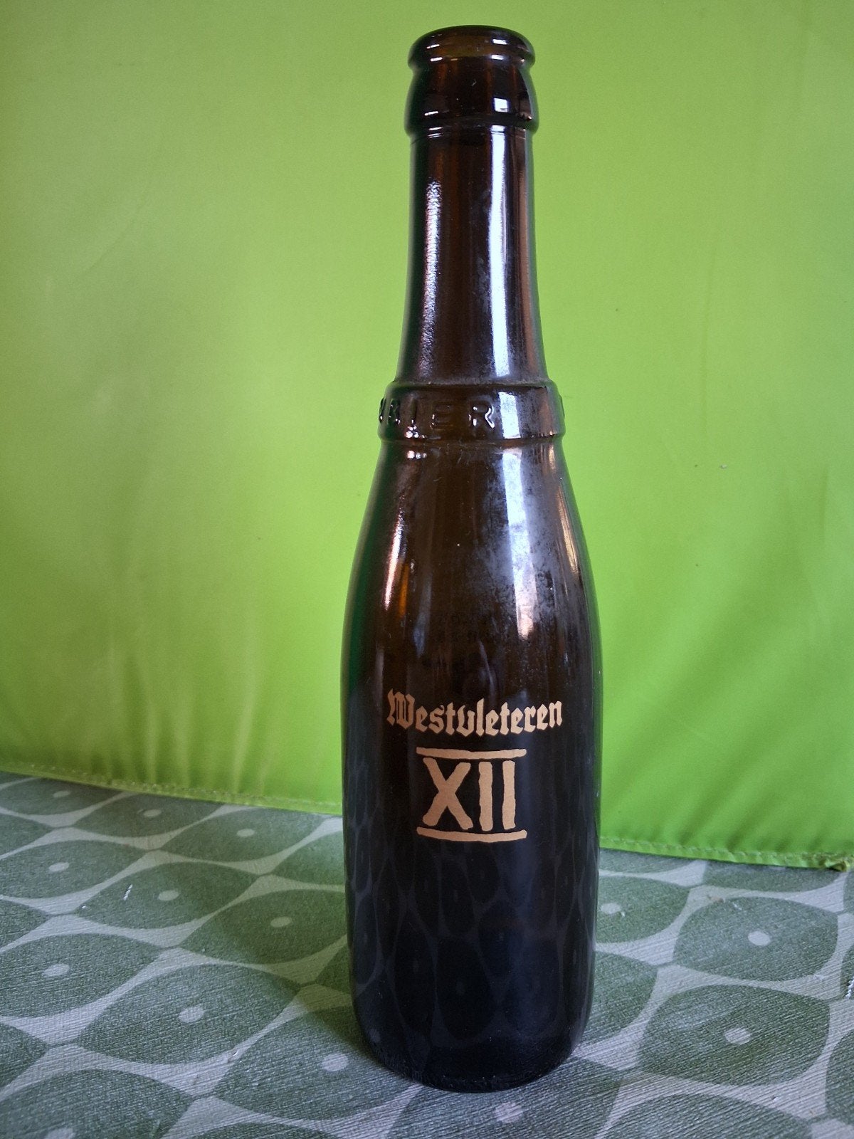 4 lege westvleteren XII flesjes, Verzamelen, Ophalen, Gebruikt, Flesje(s), Overige merken