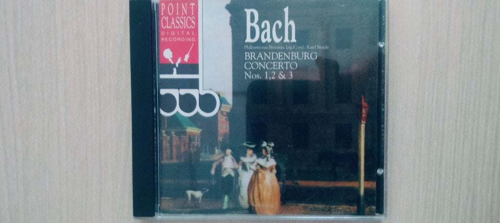 CD Bach Brandenburg concerto nr1 2 3, Cd's en Dvd's, Cd's | Klassiek, Ophalen, Classicisme, Zo goed als nieuw, Orkest of Ballet