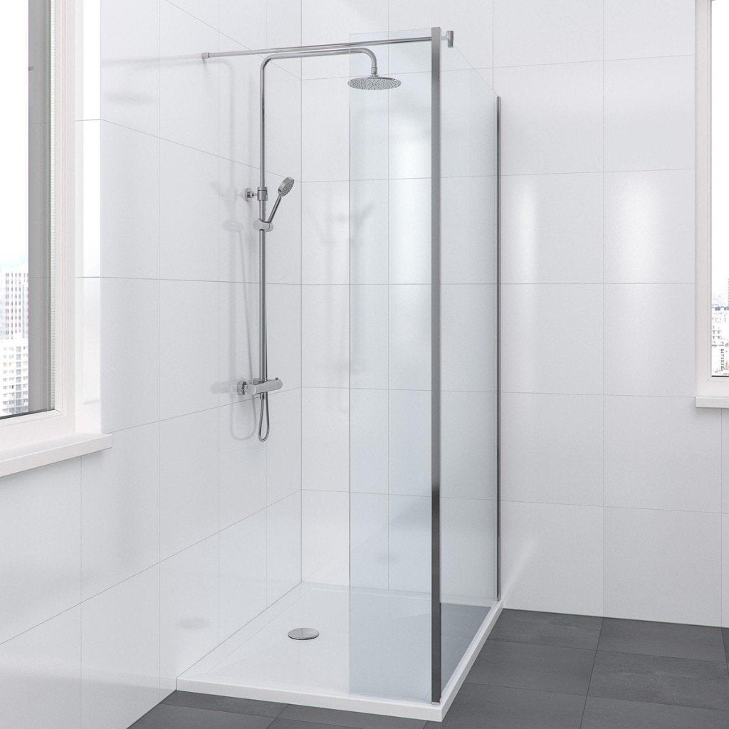 Paroi douche fixe 100 Neuve avec retour 30 marque BRUYNZEEL, Enlèvement, Neuf