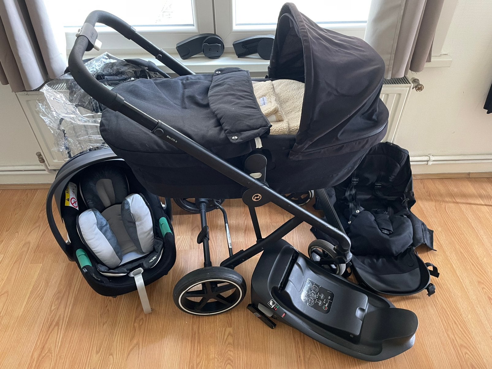 Cybex balios s, Enlèvement, Utilisé, Poussette combi