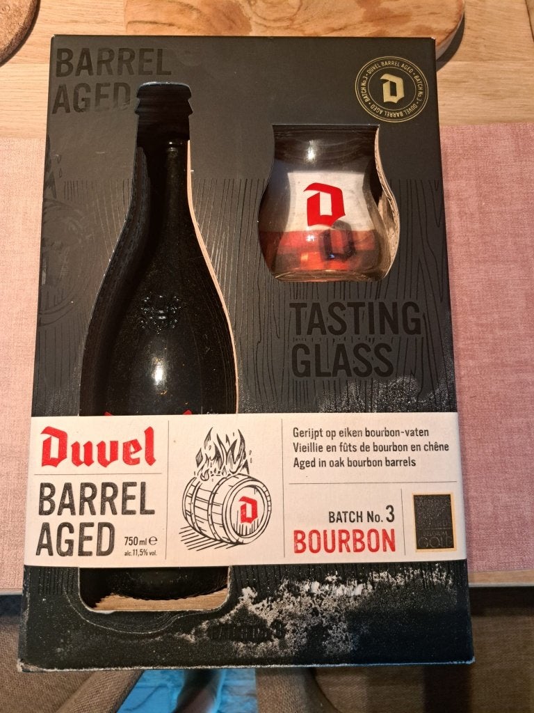 Duvel Barrel aged Bourbon batch 3, Collections, Enlèvement ou Envoi, Comme neuf, Bouteille(s), Duvel