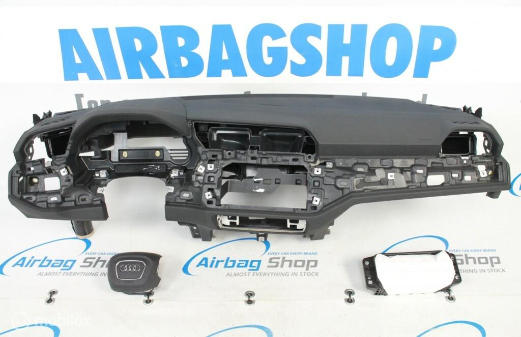 Airbag kit Tableau de bord 4 branche noir Audi Q3 F3, Enlèvement ou Envoi, Utilisé