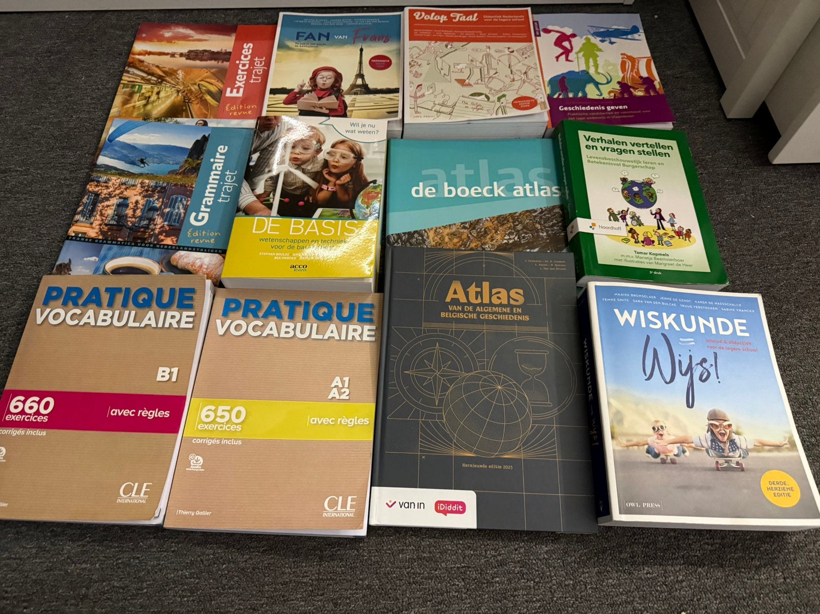 Handboeken educ bachelor lager onderwijs 1e jaar (Artevelde), Boeken, Ophalen of Verzenden, Zo goed als nieuw, Overige niveaus