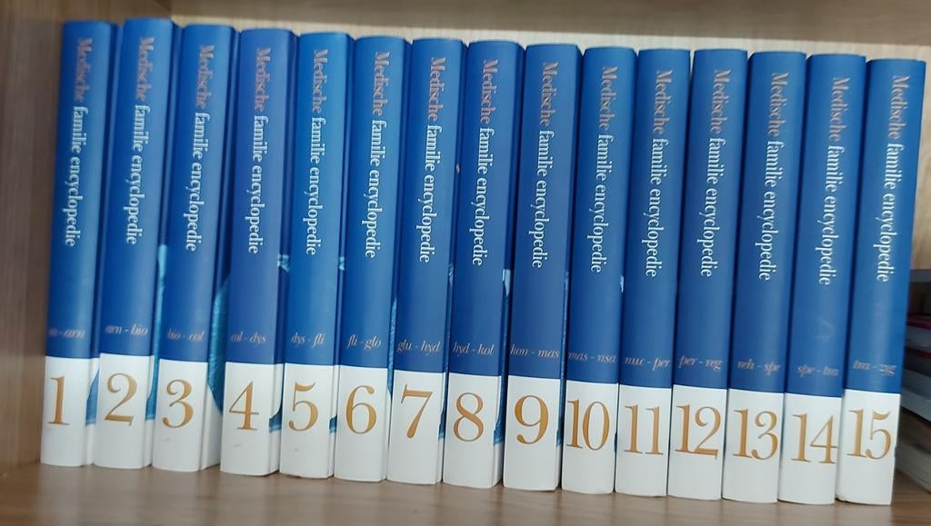 Medische encyclopedieën 15 delen., Boeken, Encyclopedieën, Ophalen