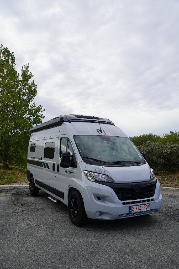 crosscamp 600 met popupdak, Caravanes & Camping, Jusqu'à 4, Boîte manuelle, Réfrigérateur, Diesel