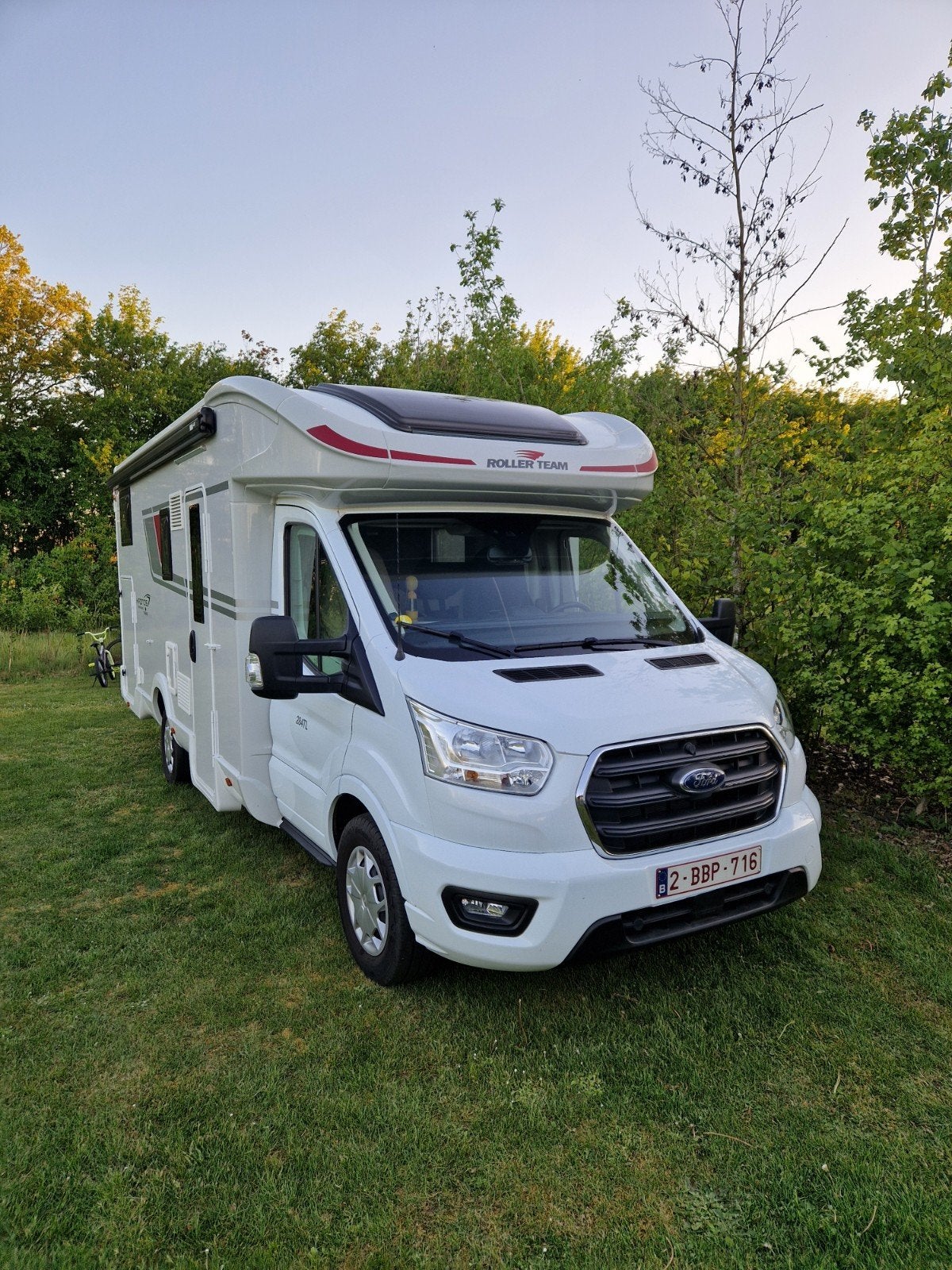 Rollerteam Kronos TOPSTAAT, Caravans en Kamperen, Automaat, Ford, Elektrisch, Ford