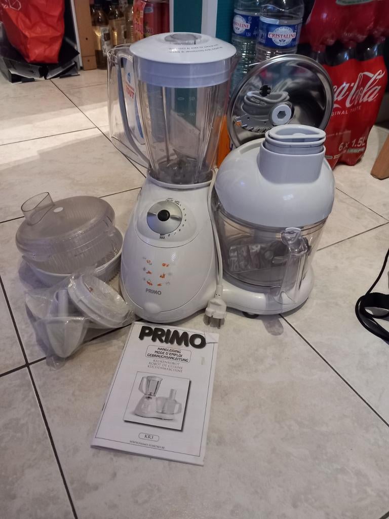 Keukenrobot primo, Ophalen