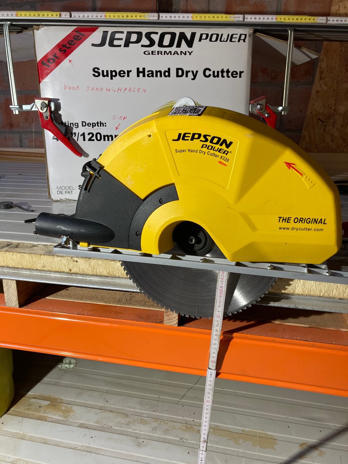 jepson dry cutter, Ophalen, Zo goed als nieuw, 70 mm of meer