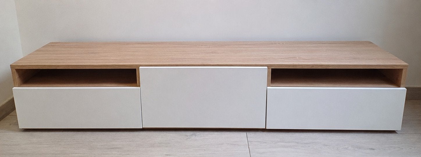 Meuble TV 180cm, Maison & Meubles, Armoires | Mobilier de télévision, 25 à 50 cm, Moins de 100 cm, 150 à 200 cm, Comme neuf
