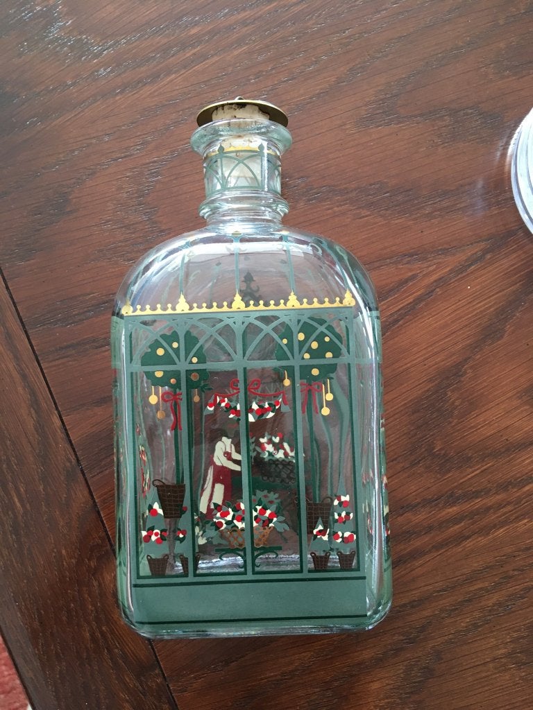 Vintage 1999 Holmegaard Christmas karaf, Ophalen
