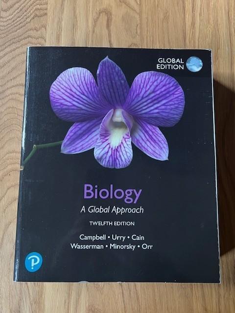 Biology: A Global Approach – 12th Edition + Dutch Glossary, Livres, Bêta, Enlèvement, Campbell, Urry, Cain, Wasserman, Minorsky & Orr
