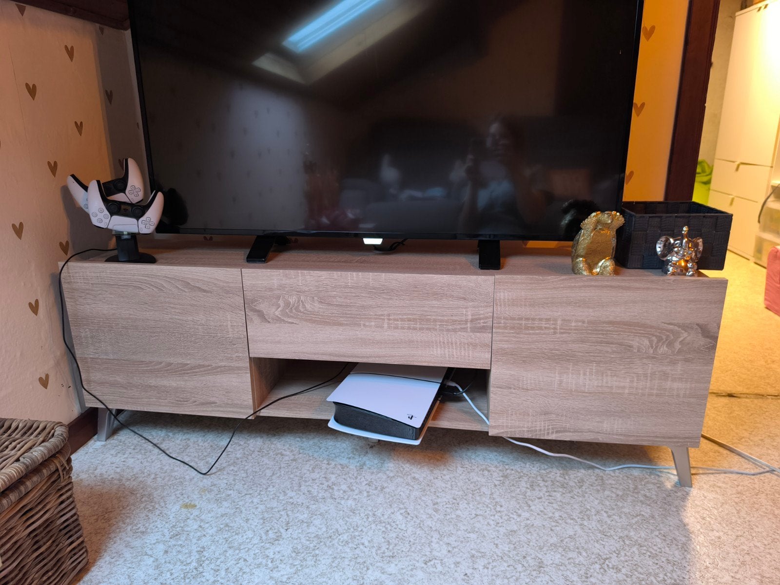 tv kast, Ophalen of Verzenden, Zo goed als nieuw, 25 tot 50 cm, 100 tot 150 cm