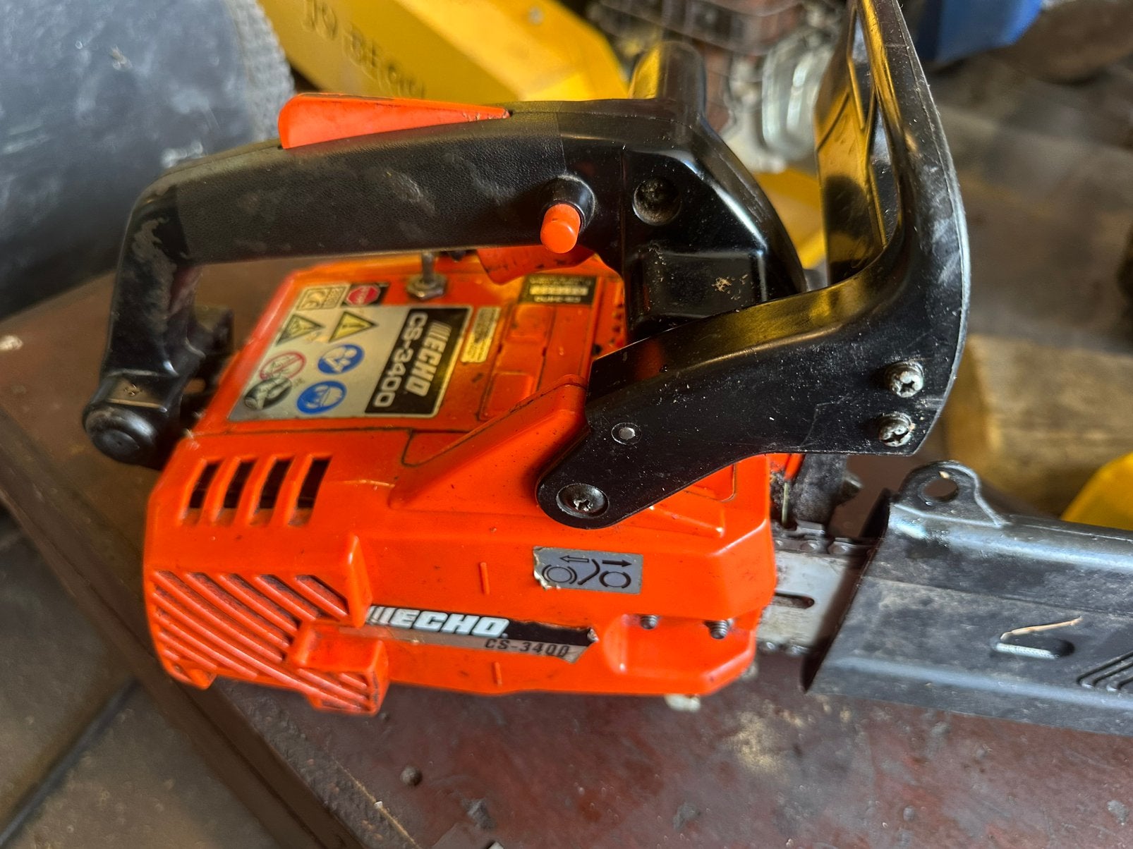 Troconneuse Echo CS 3400, Enlèvement, Utilisé