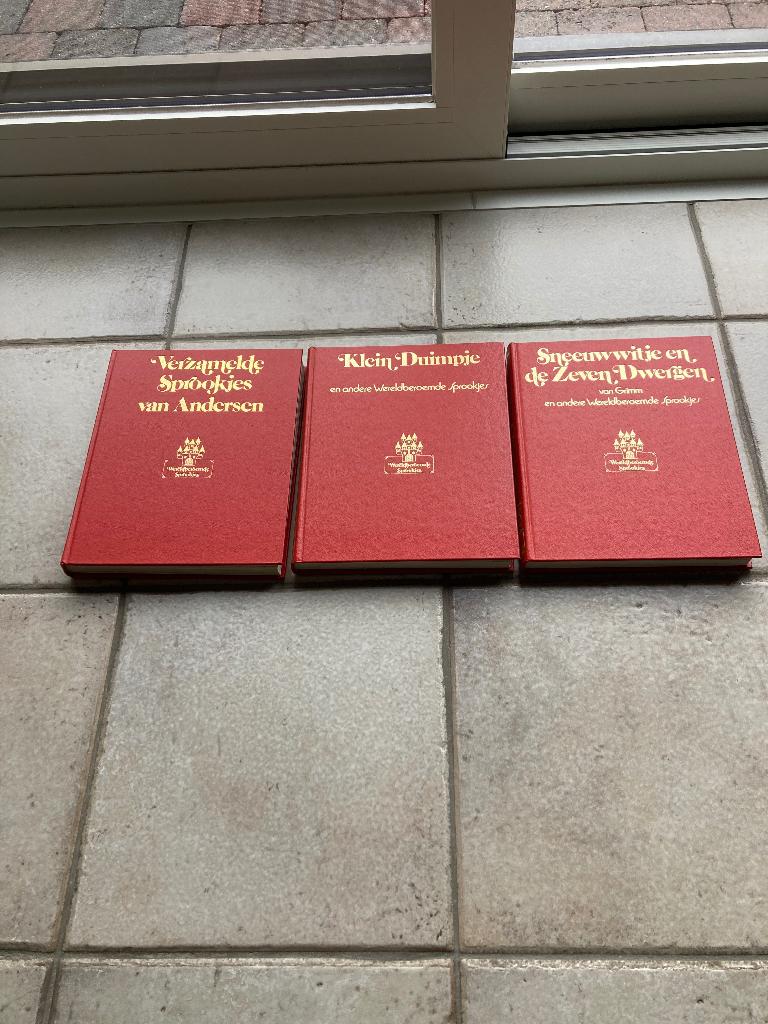 3 oude sprookjesboeken, Boeken, Ophalen, Zo goed als nieuw, Onbekend