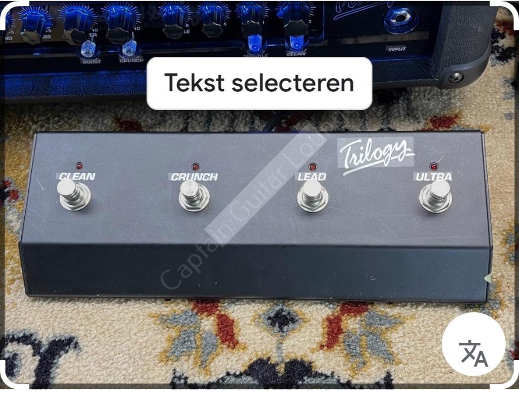gezocht: foot switch Hughes&Kettner Trilogy, Musique & Instruments, Enlèvement ou Envoi