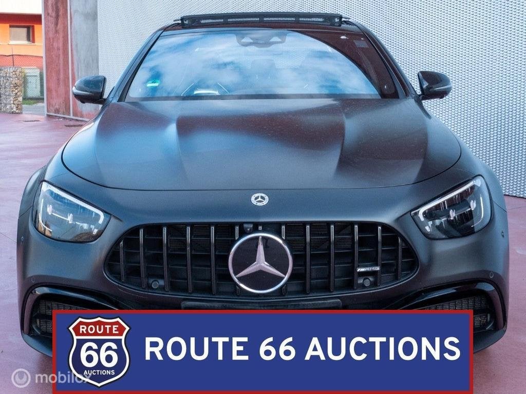 Mercedes-Benz E 63 S AMG Final Edition | 2022 | Route 66 Auc, Auto's, Gebruikt, Zwart, Bedrijf, Handgeschakeld