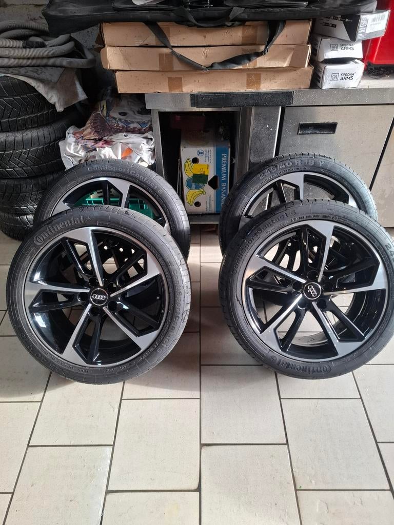 Jantes audi, Autos : Pièces & Accessoires, Pneus & Jantes, 18 pouces, Pneu(s)