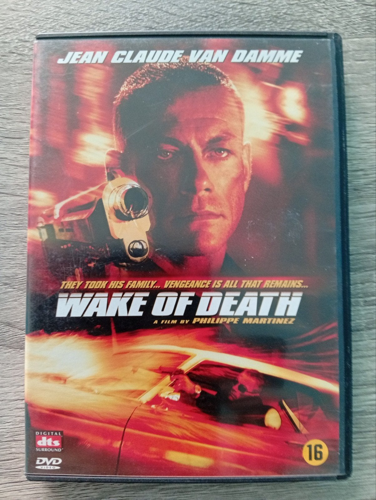 wake of death actie dvd Jean Claude van damme, Engels, Vanaf 16 jaar, Nederlands, Actie