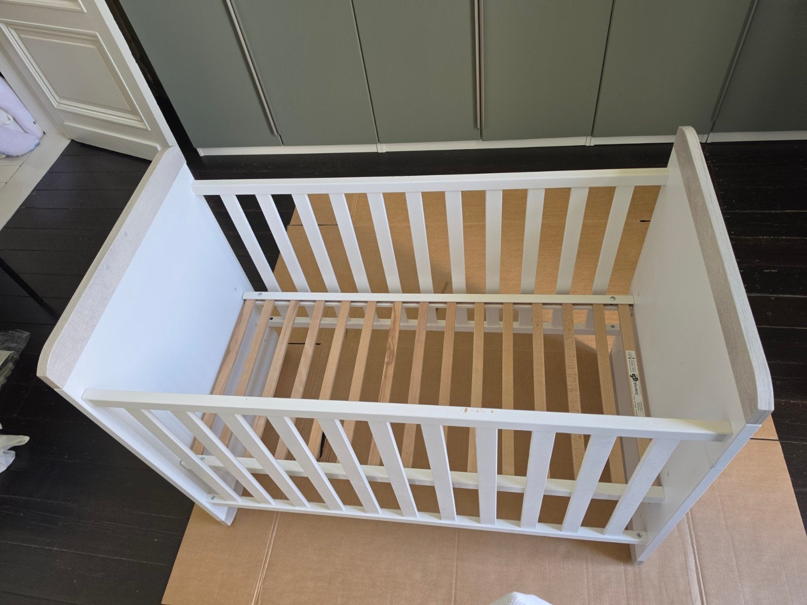 Ledikant met matras en toebehoren, Enfants & Bébés, Berceaux & Lits, Utilisé, Lit, Enlèvement