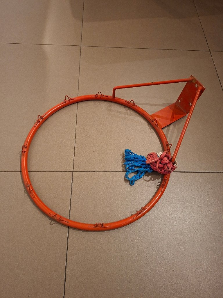 Basketbalring, Ophalen, Gebruikt, Ring, Bord of Paal