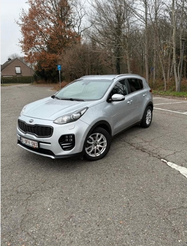 Kia Sportage GT-LineEngine 2.0 Diesel • Automatic Transmiss, Auto's, 4 deurs, Leder, SUV of Terreinwagen, Zilver of Grijs
