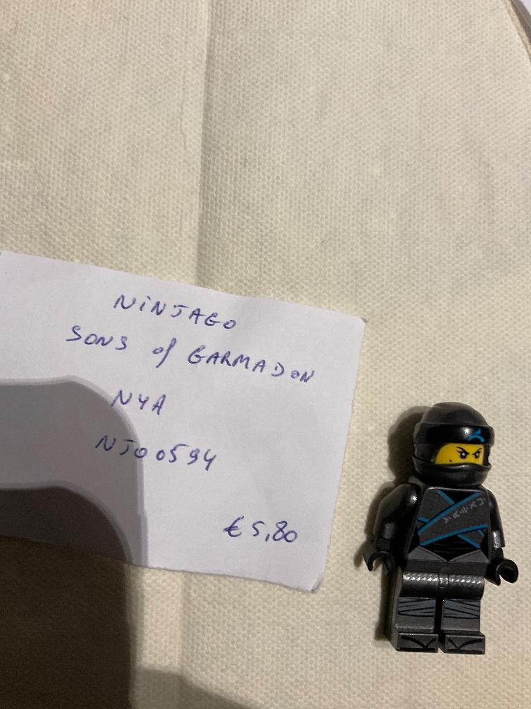 Lego Ninjago minifig njo0594 Nya, Kinderen en Baby's, Speelgoed | Duplo en Lego, Ophalen of Verzenden, Zo goed als nieuw, Complete set