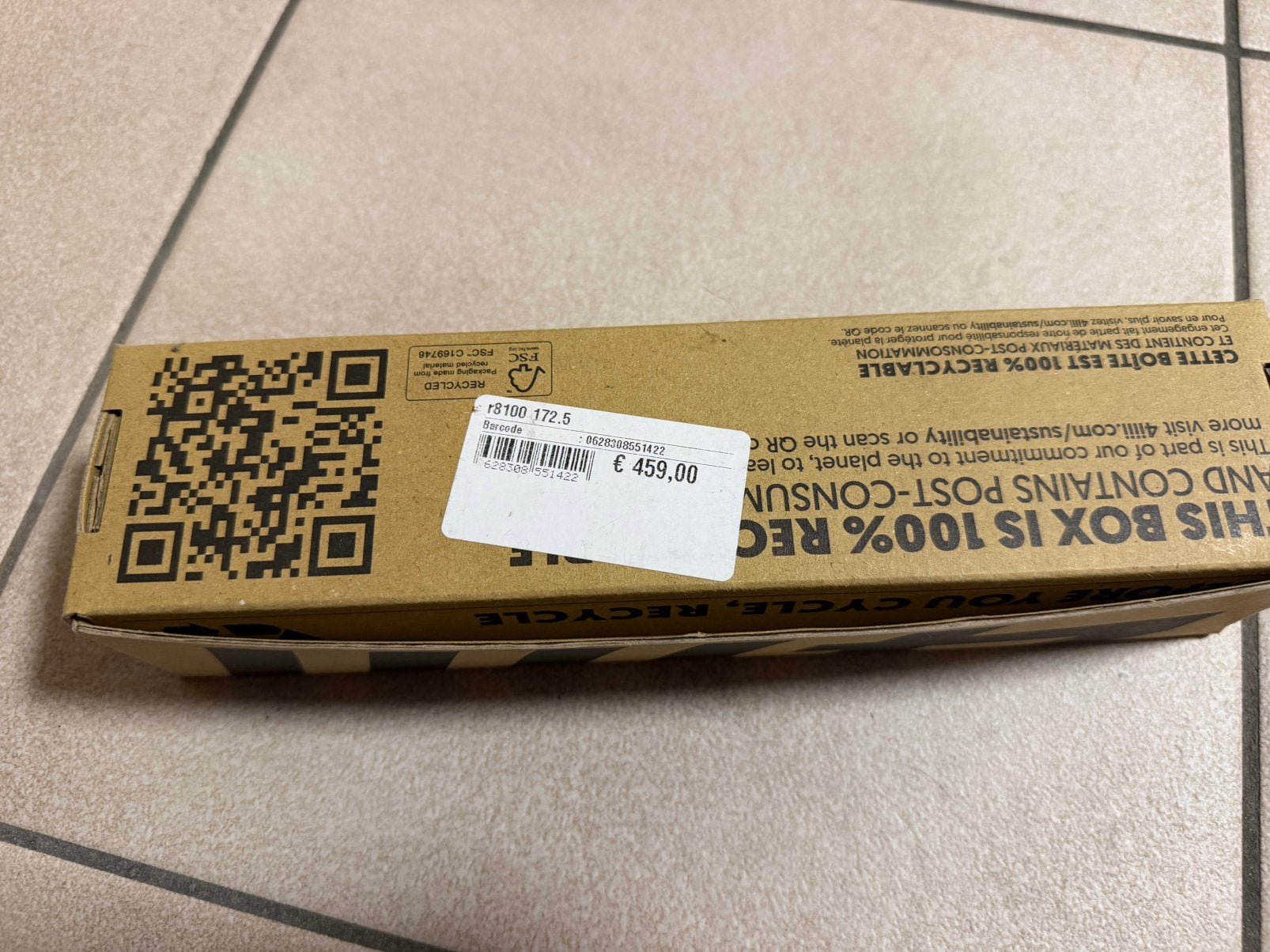 4iiii Precision 3+ Powermeter Ultegra R8100 172,5 mm – NIEUW, Neuf, Pédalier ou Pédales, Enlèvement ou Envoi, Shimano Ultegra
