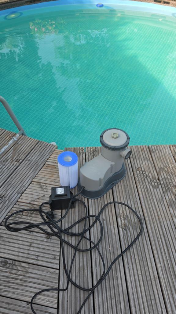Intex pomp en filter, Enlèvement, Filtre