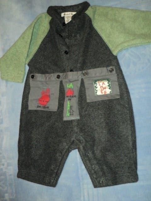 eliane et lena , une salopette chaude taille 6 mois, Kinderen en Baby's, Babykleding | Maat 68, Ophalen of Verzenden