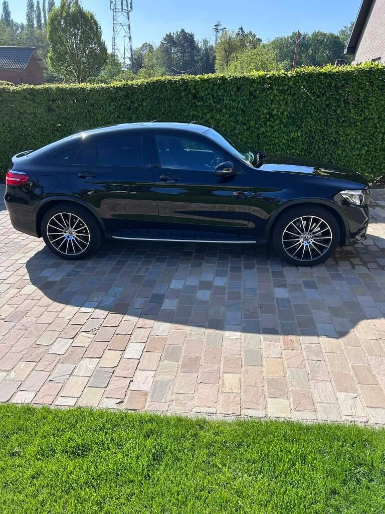 Mercedes GLC Coupé 220d-4matic, Cuir, Euro 6, 1865 kg, Noir