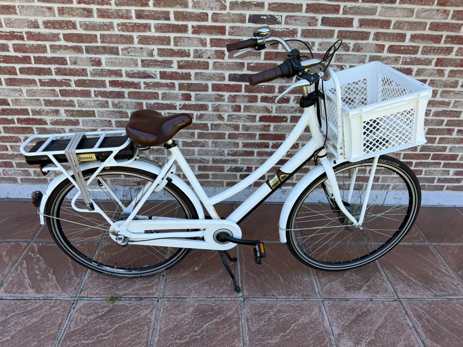 Sparta E-Bike ZGAN, Fietsen en Brommers, Fietsen | Dames | Damesfietsen, Ophalen, Sparta, Versnellingen, Zo goed als nieuw