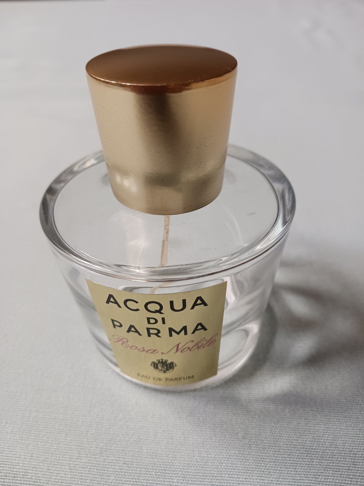 Lege parfumfles Acqua di Parma 'Rosa Nobile'., Ophalen of Verzenden, Parfumfles