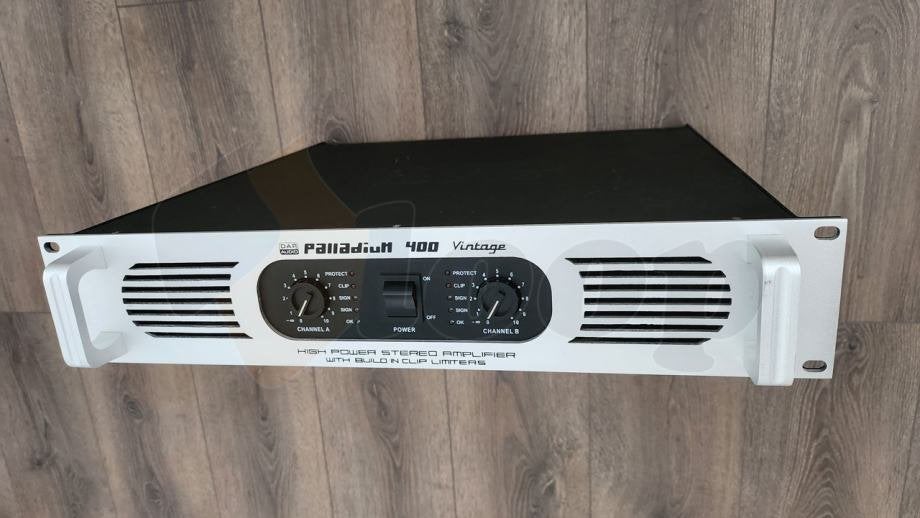 Amplificateur vintage DAP Palladium 400, Enlèvement, Utilisé, 500 à 1000 watts, Sono