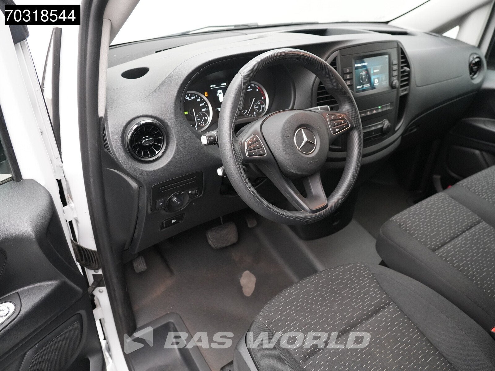Mercedes Vito 116 Automaat Kerstner Koelwagen L2H1 Airco Cru, Auto's, Bestelwagens en Lichte vracht, Automaat, Stof, Gebruikt