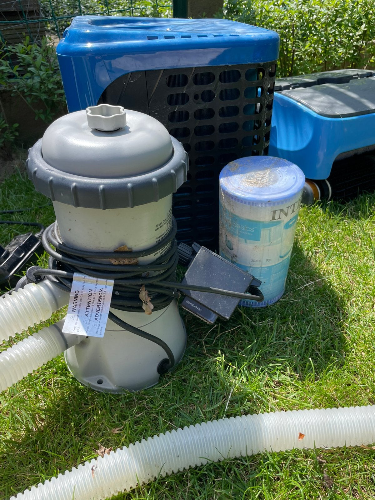 Zwembadfilter intex, Jardin & Terrasse, Accessoires de piscine, Comme neuf, Enlèvement