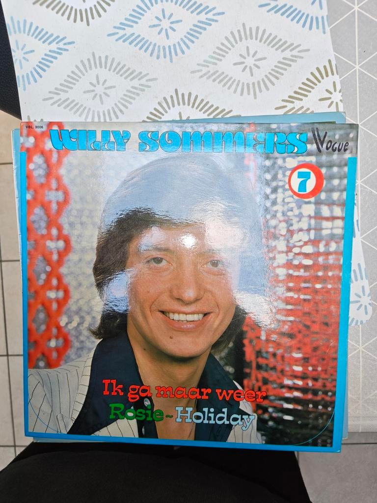 Willy sommers ik ga maar weer plaat, CD & DVD, Vinyles | Néerlandophone, Enlèvement