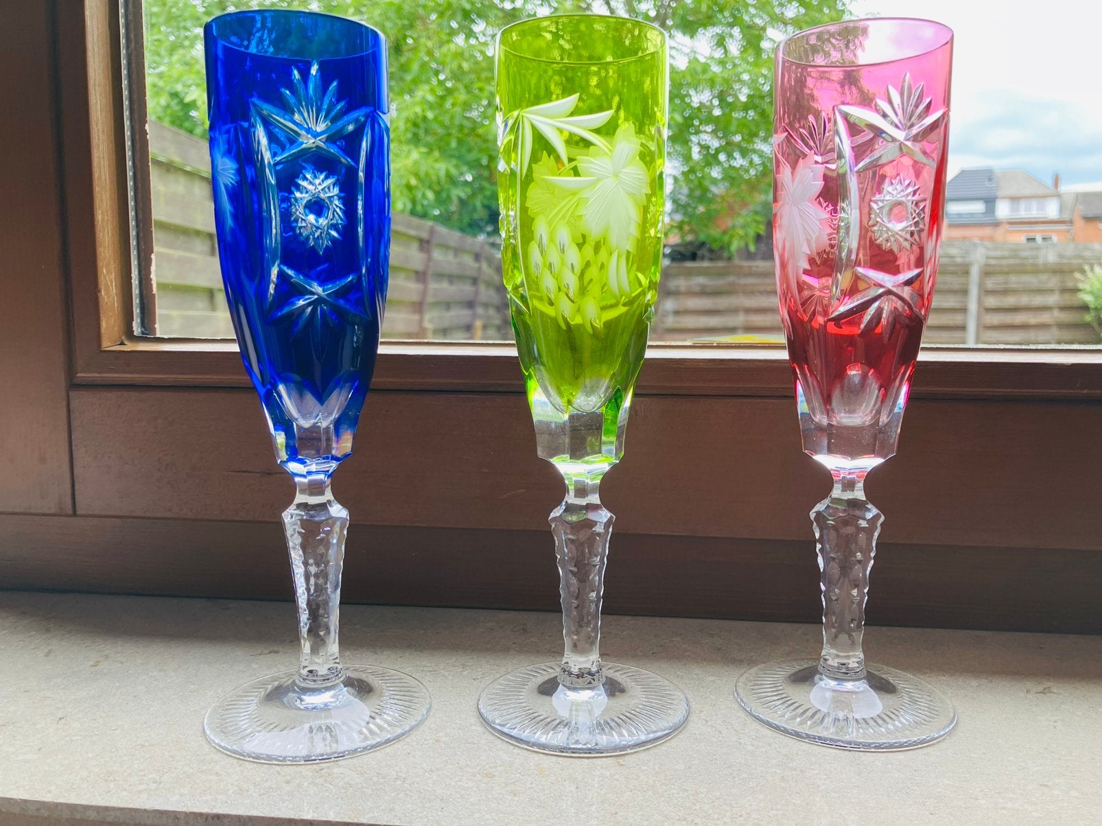 Vintage Nachtmann champagne glazen, Antiek en Kunst, Ophalen