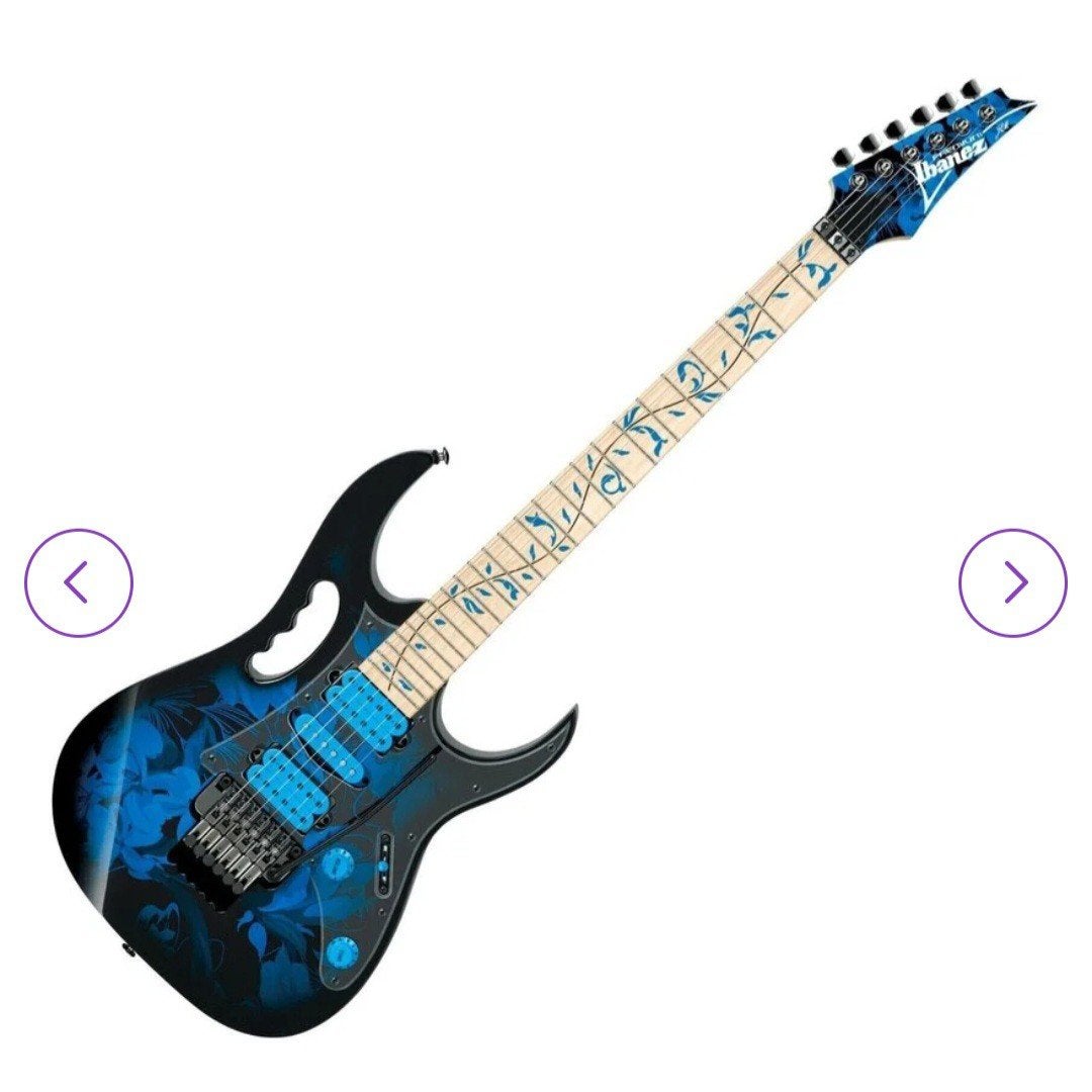 Ibanez jem blue floral, Ibanez