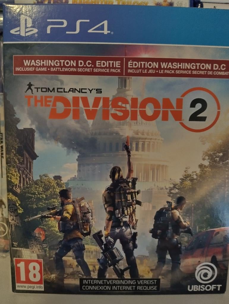 Division II. Washington editie box PS 4, Ophalen, Zo goed als nieuw, Avontuur en Actie, Vanaf 12 jaar